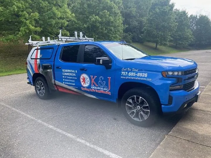 Slide of K&J Mechanical