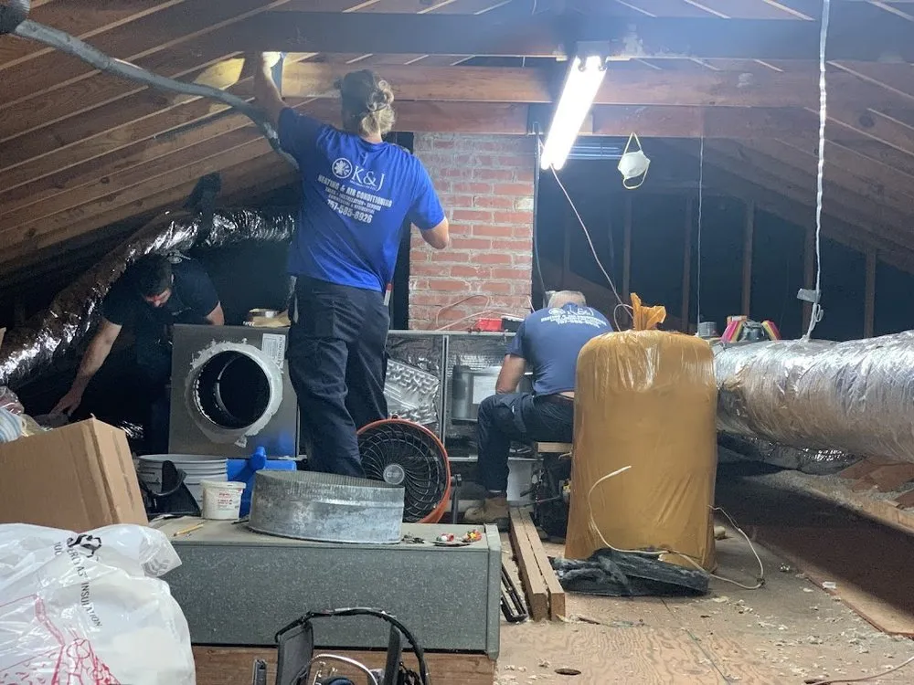 Slide of K&J Mechanical