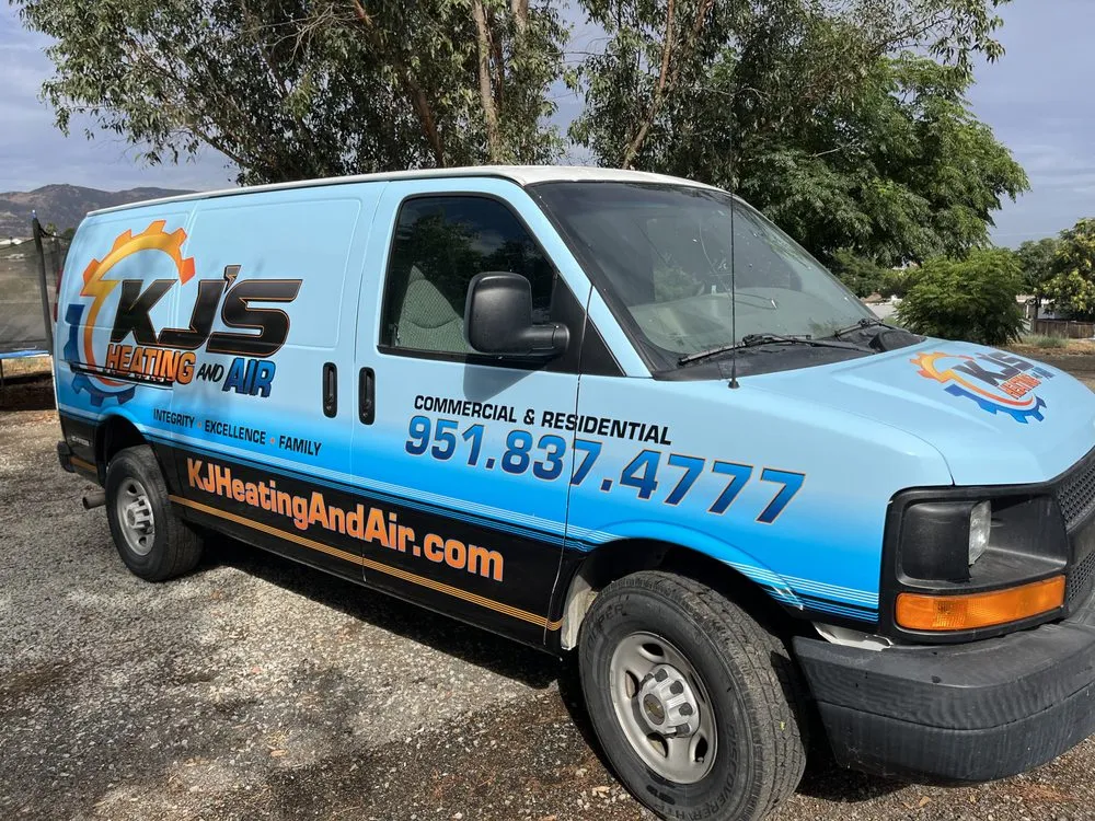 Slide of KJ's Heating and Air