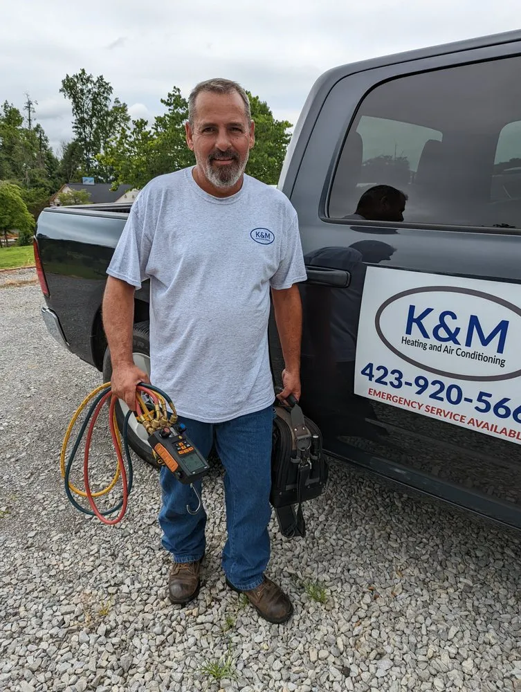 Slide of K&M Heating and Air Conditioning
