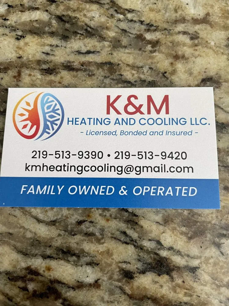 Slide of K&M Heating and Cooling