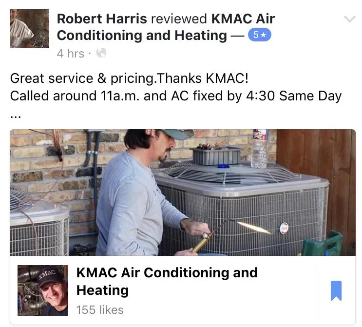 Slide of KMAC Air Conditioning & Heating