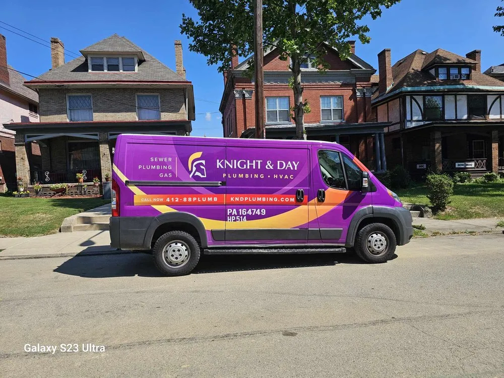 Slide of Knight & Day Plumbing