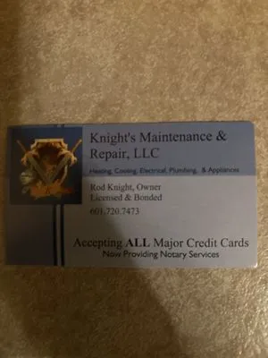 Knights Maintenance & Repair Logo