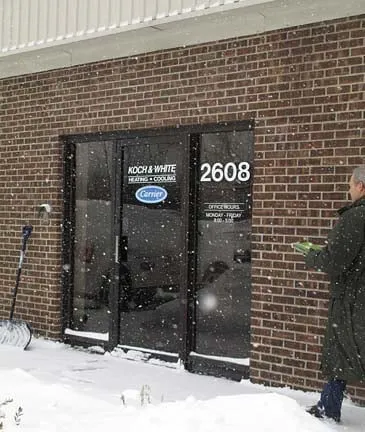 Slide of Koch & White Heating & Cooling