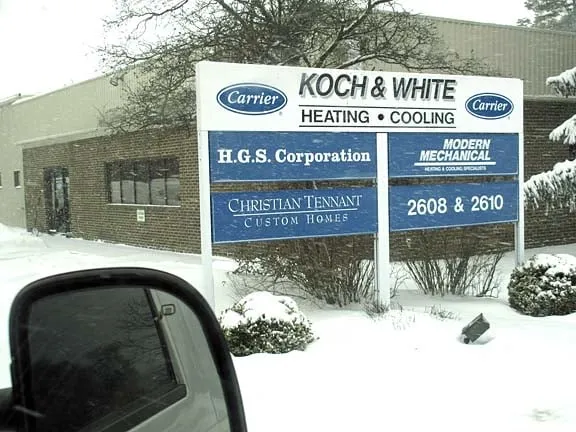 Slide of Koch & White Heating & Cooling