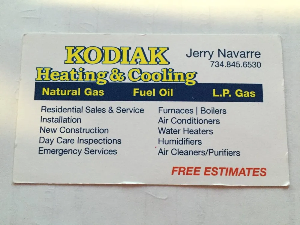 Slide of Kodiak Heating & Cooling