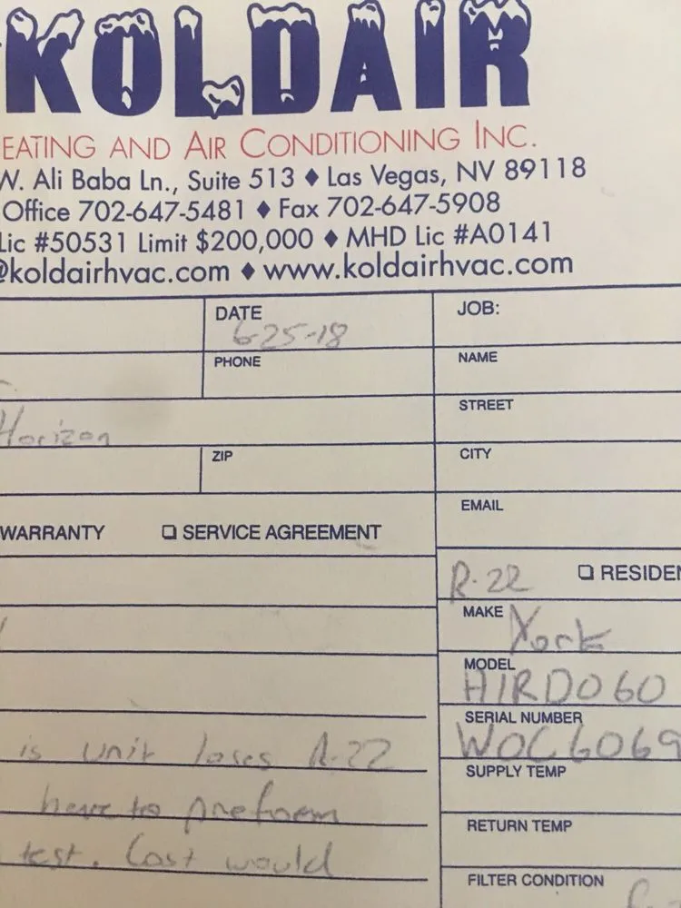 Slide of Koldair Heating & Air Conditioning