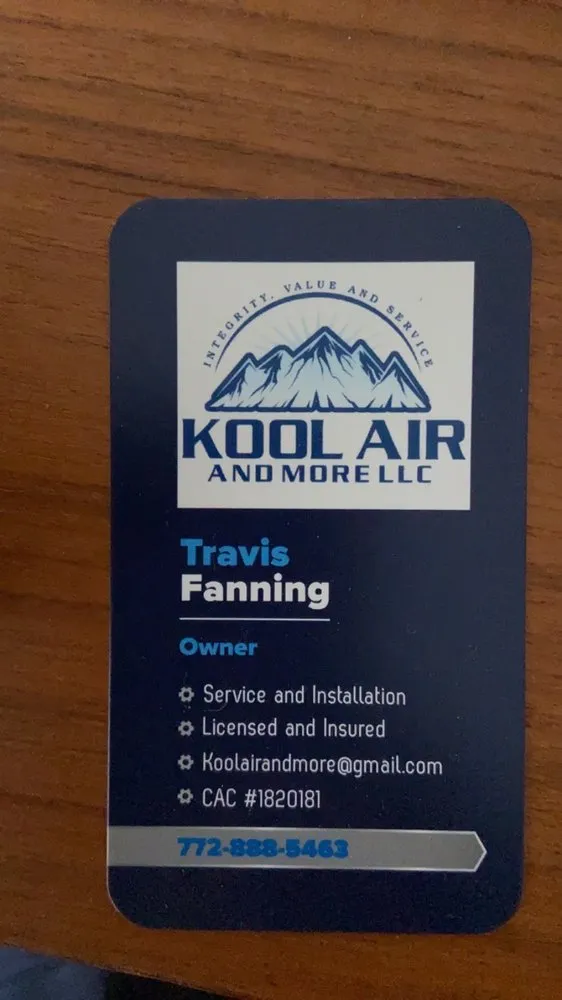 Slide of Kool Air and More