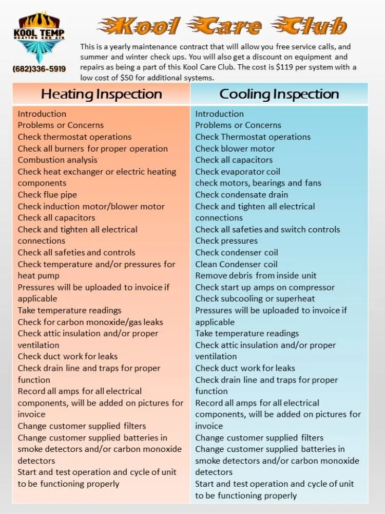 Slide of Kool Temp Heating & Air