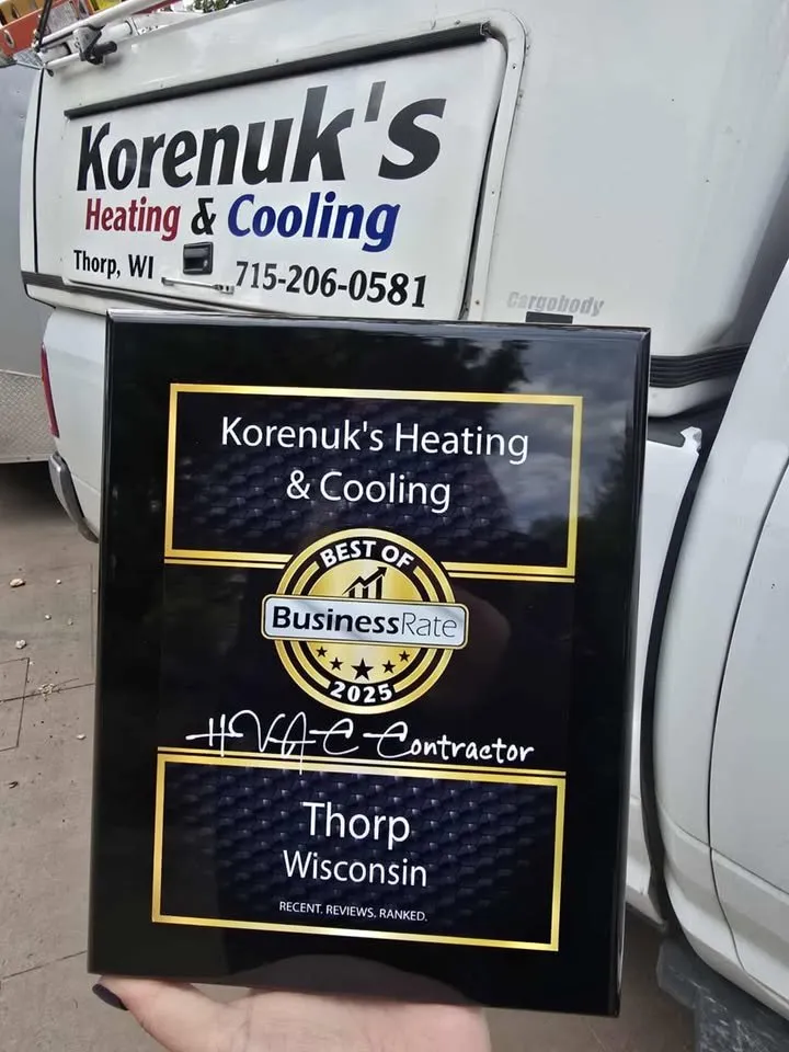 Slide of Korenuk's Heating & Cooling