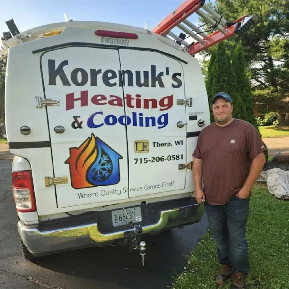 Slide of Korenuk's Heating & Cooling