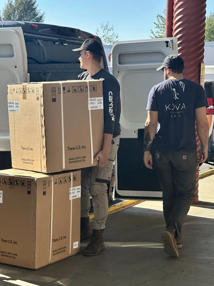 Slide of KOVA Heating and Cooling