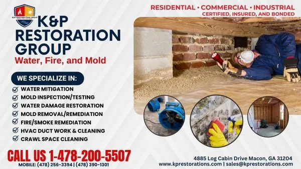 K&P Restoration Group Logo