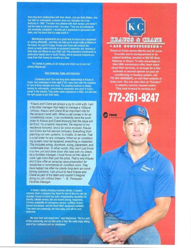 Slide of Krauss & Crane Air Conditioning