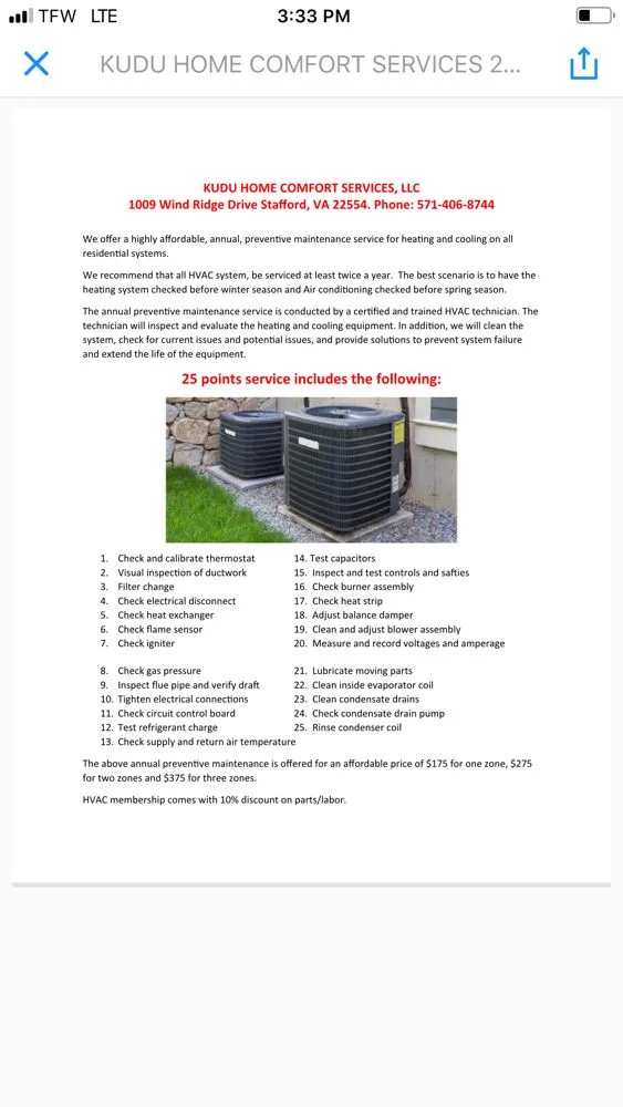 Slide of Kudu Home Comfort Services