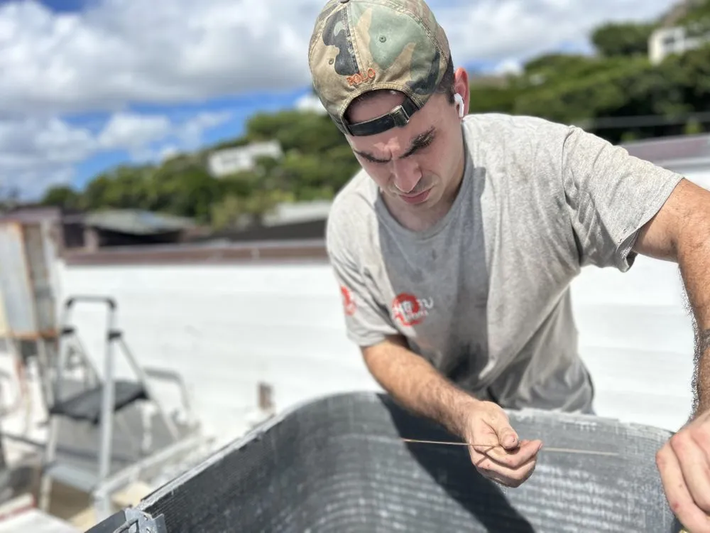 Certified air conditioning service in Urban Honolulu, HI by Kung Fu Air Service