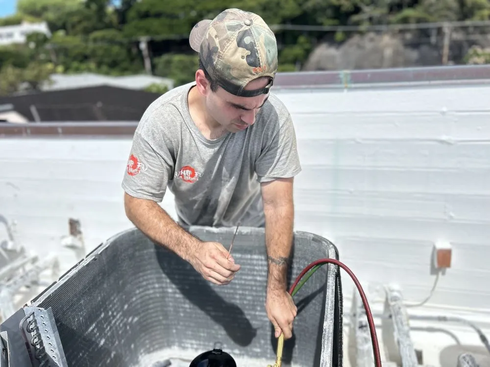 Top-rated heating and cooling service for homes in Urban Honolulu, HI by Kung Fu Air Service