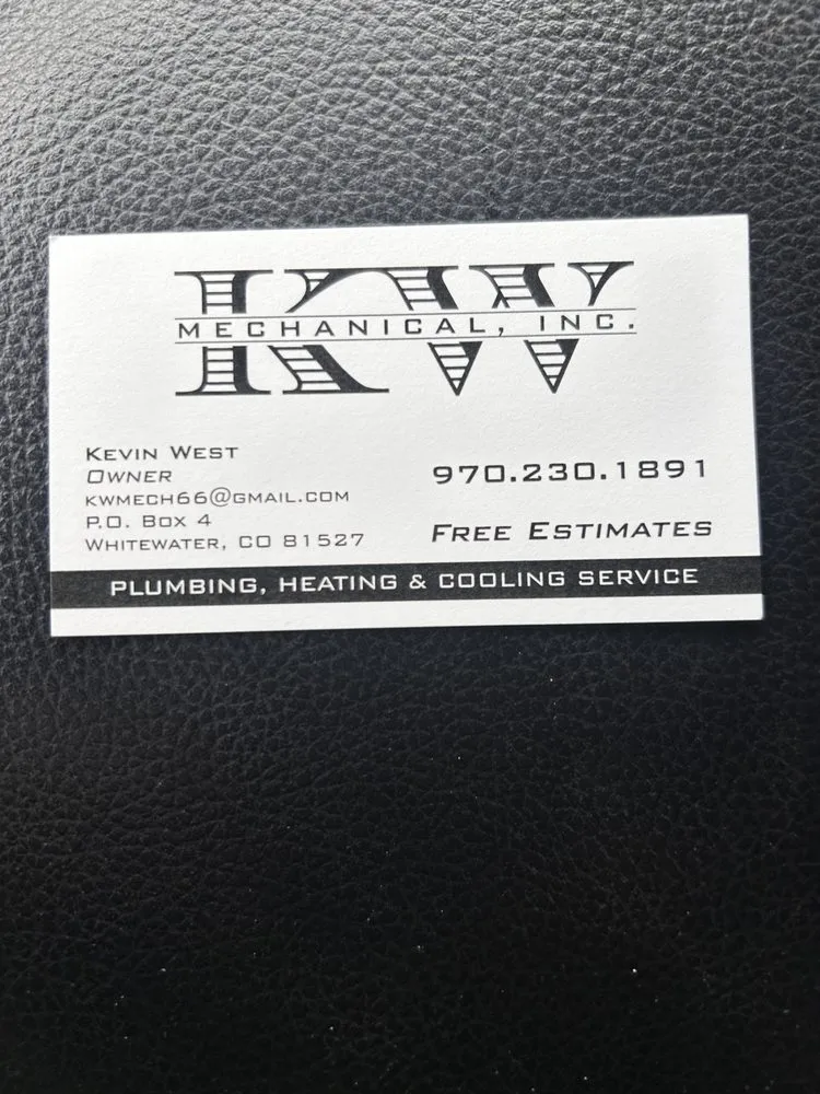 Trusted AC repair in Whitewater, CO - Kw Mechanical