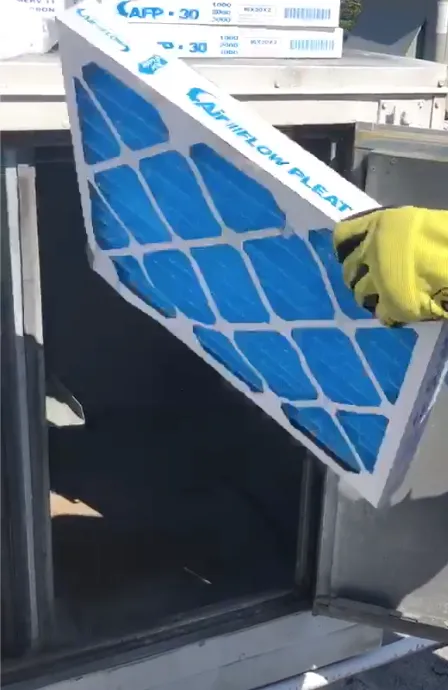 Slide of Kyrons HVAC Filter Service