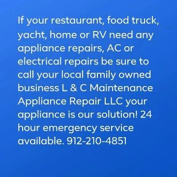 Slide of L & C Appliance Repair