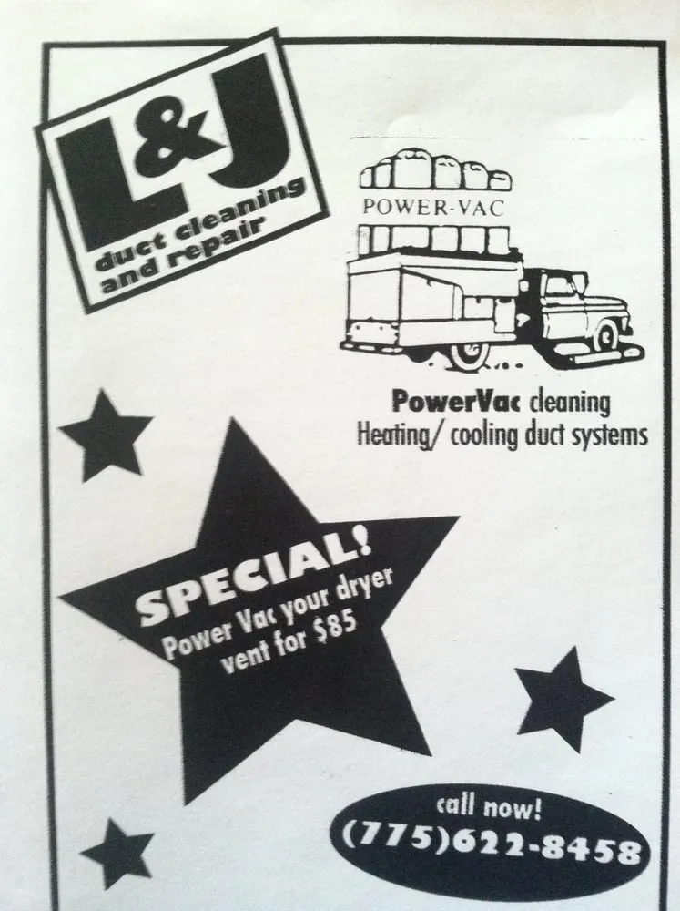 Slide of L And J Duct Cleaning And Repair