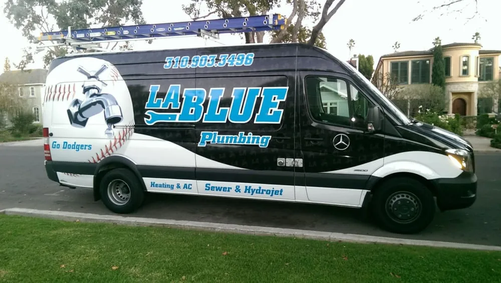 Slide of LA Blue Plumbing & Heating