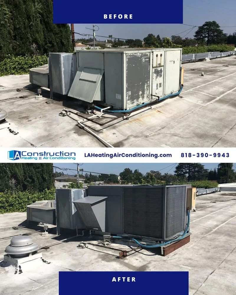 Slide of LA Construction Heating and Air