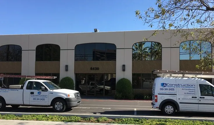 Slide of LA Construction Heating and Air