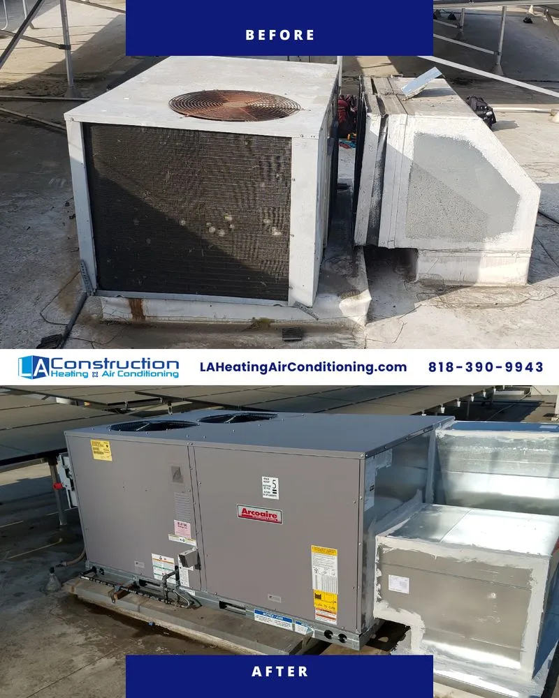 Slide of LA Construction Heating and Air