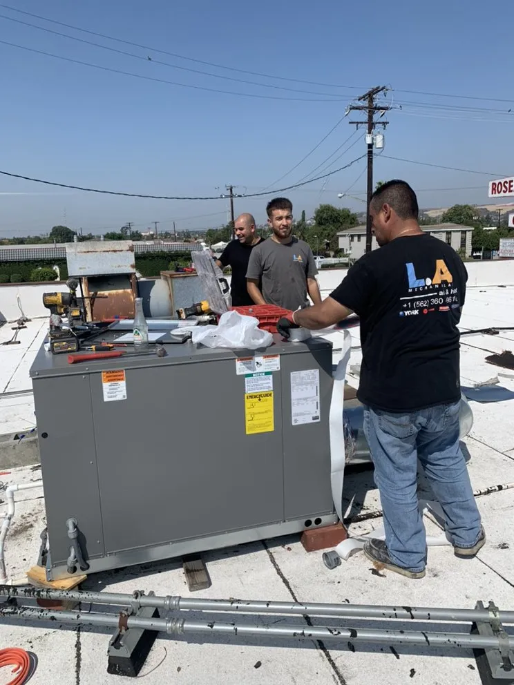 Slide of L.A Mechanical Air & Heat
