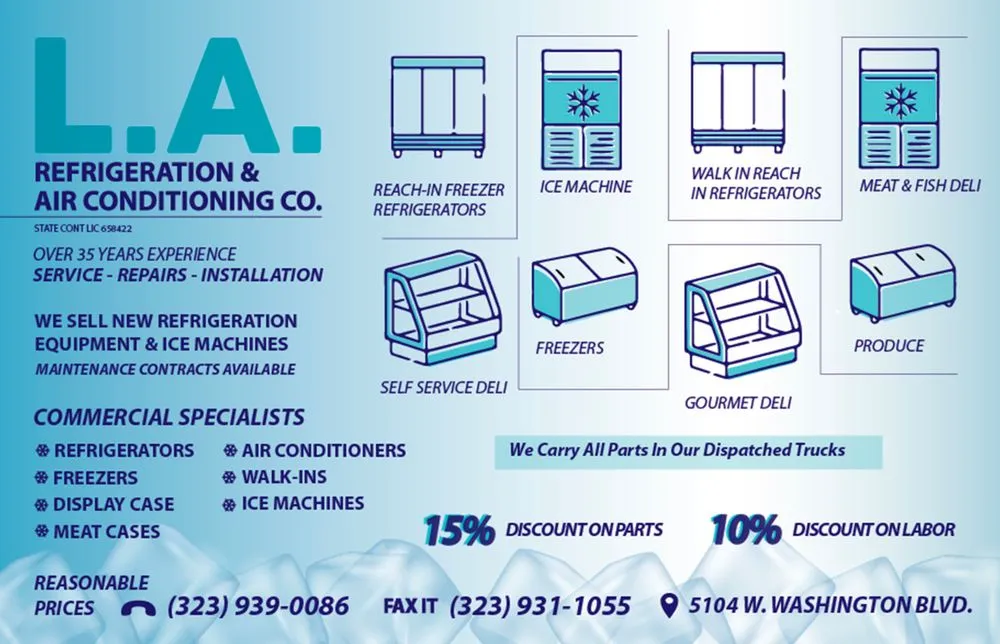 Slide of LA Refrigeration & Air Conditioning Co
