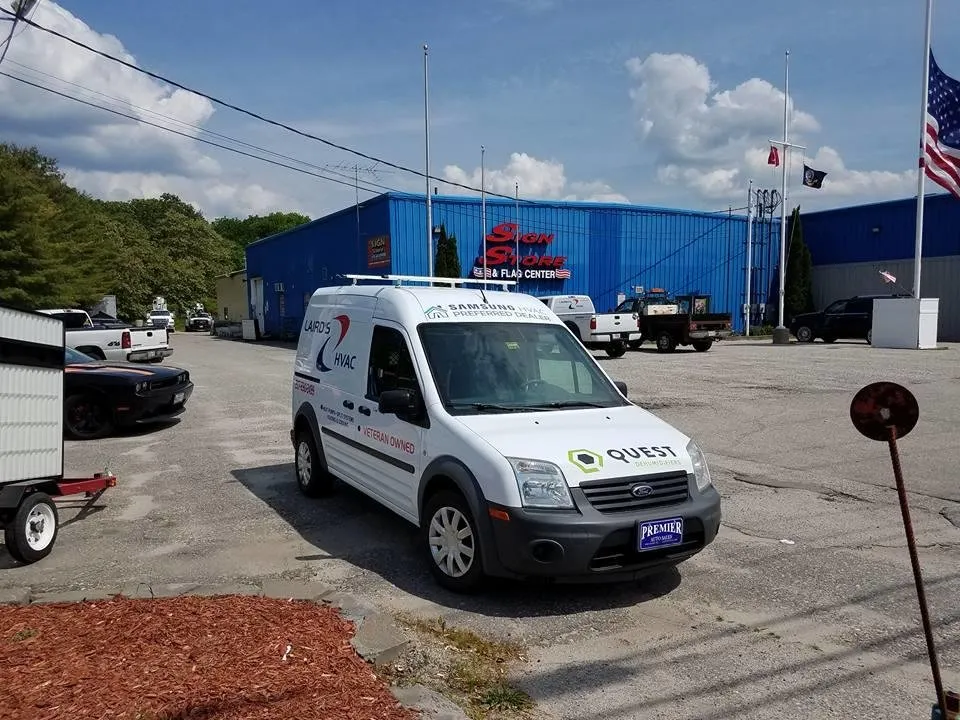 Slide of Laird's HVAC