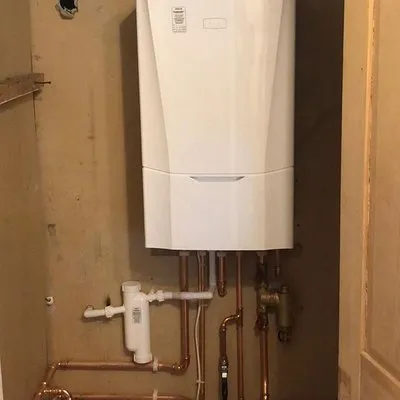 Lake Bluff Heating and Cooling Logo