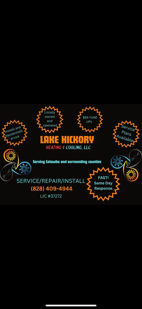 Slide of Lake Hickory Heating and Cooling