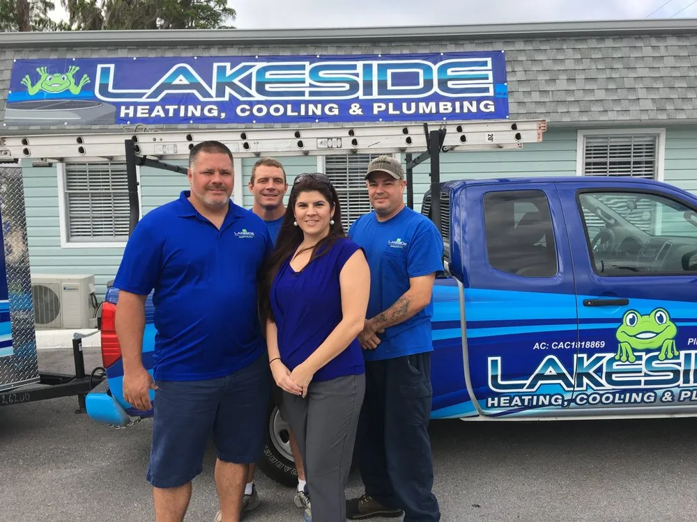 Certified HVAC repair same-day service in Land O' Lakes, FL by Lakeside Heating, Cooling & Plumbing
