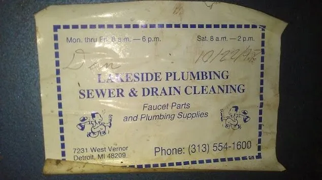 Slide of Lakeside Plumbing Co