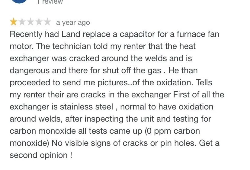 Slide of Land Heating & Air Conditioning