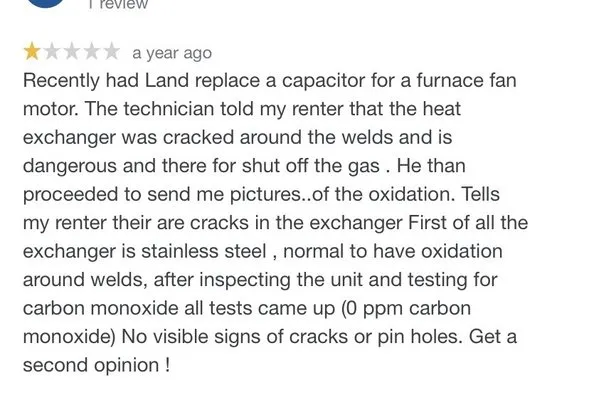 Land Heating & Air Conditioning Logo