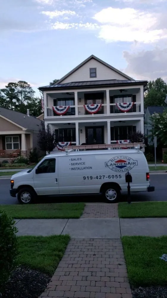 Slide of Landen Heating and Cooling