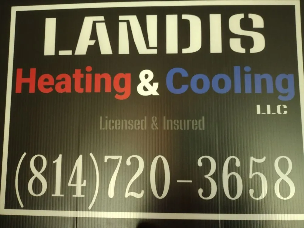 Slide of Landis heating & cooling