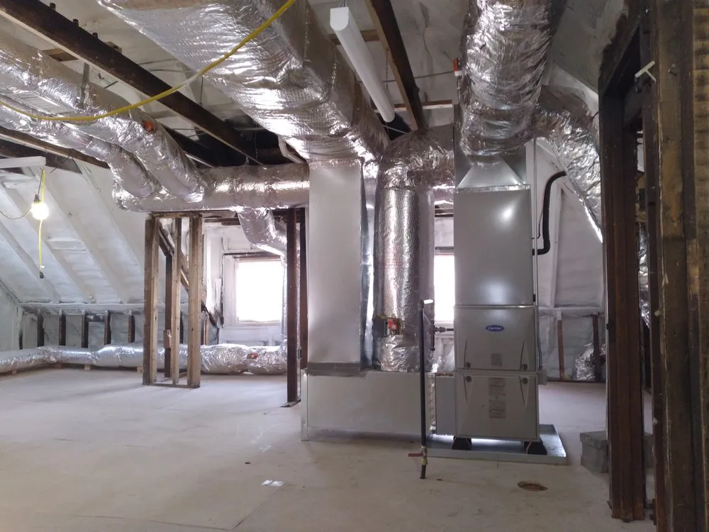 Slide of Landis heating & cooling