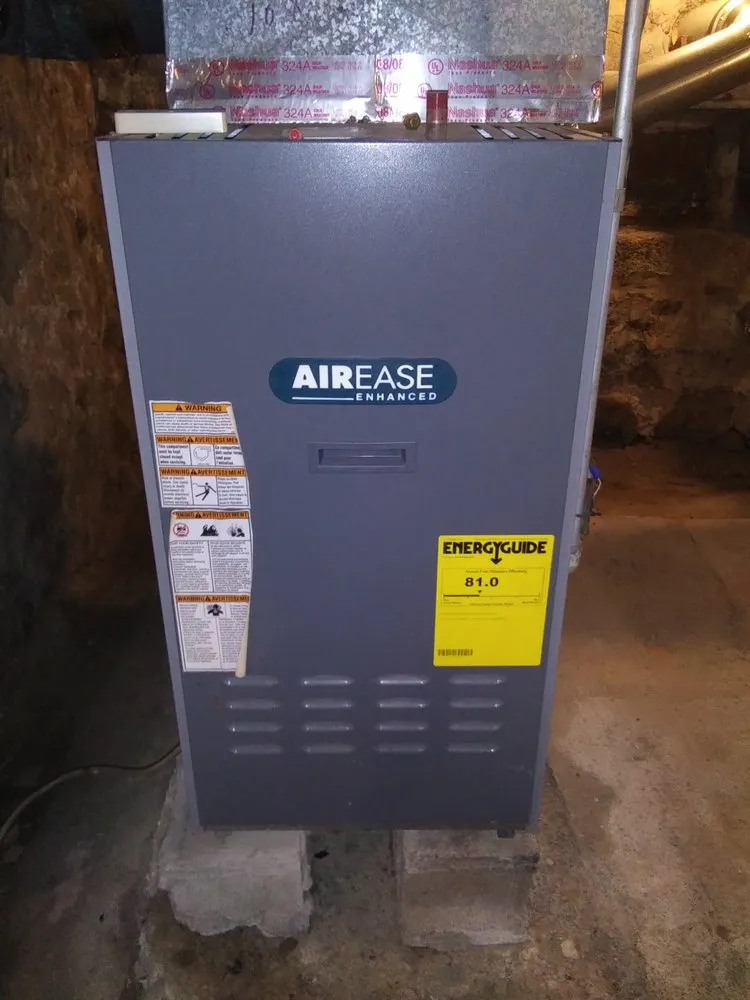 Slide of Landis heating & cooling