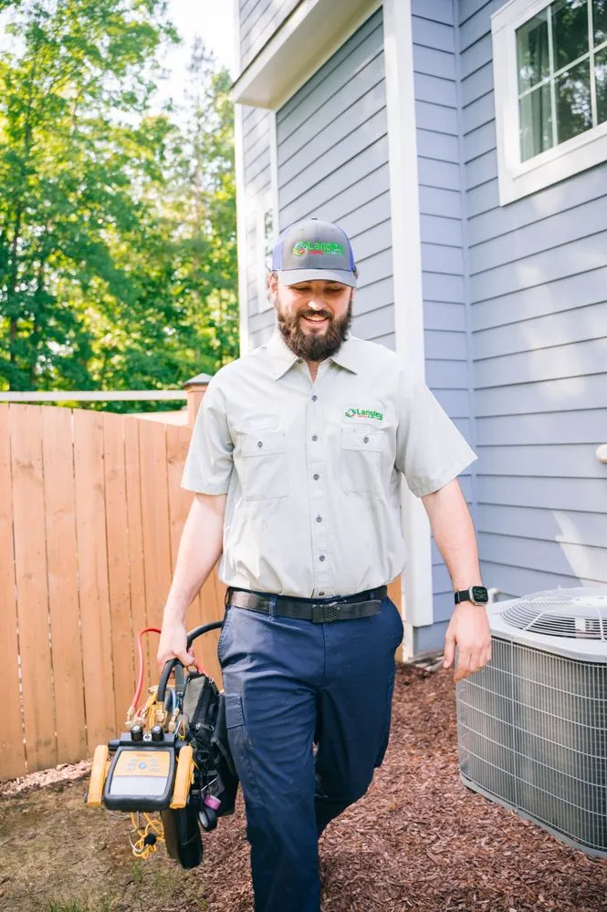 Slide of Langley Heating and Air