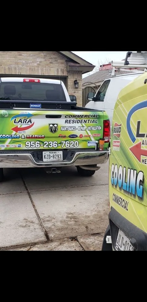 Slide of Lara A/C & Heating