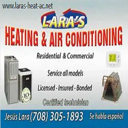 Slide of Lara's Heating & Air Conditioning