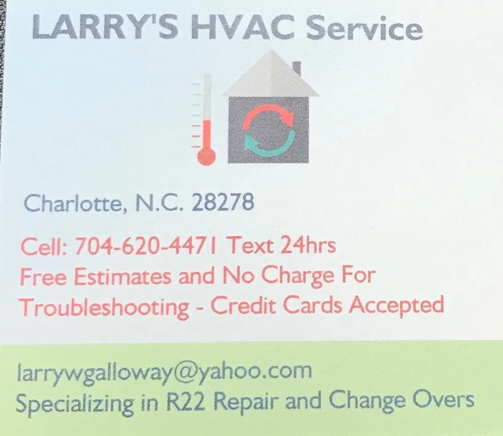 Slide of Larry & Lily's HVAC Heating and Air Conditioning