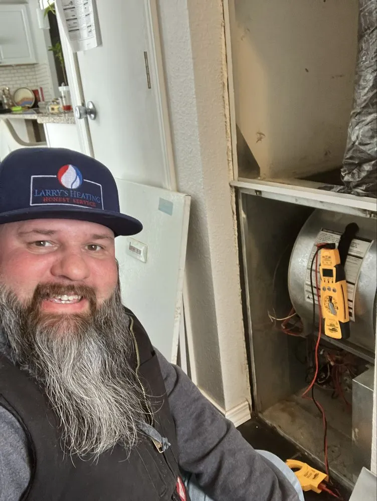 Slide of Larry's Heating