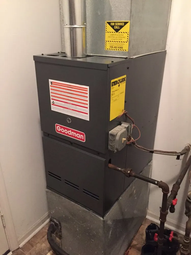 Slide of Larson & Sons Service