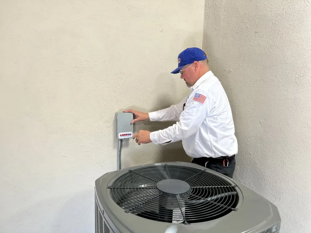 Slide of Larson Air Conditioning